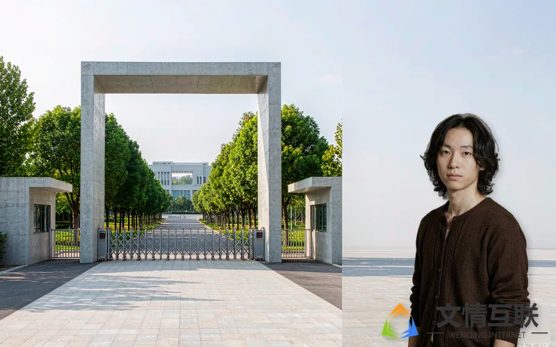 国家开放大学开大校门示意图