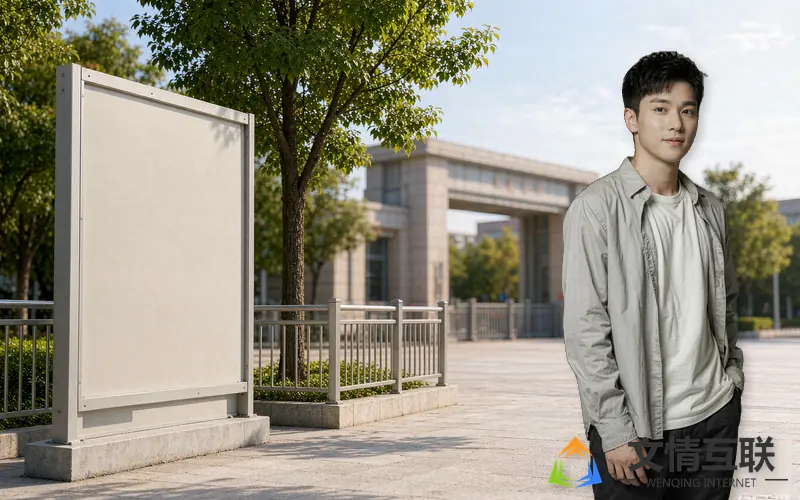 国家开放大学开大校门示意图