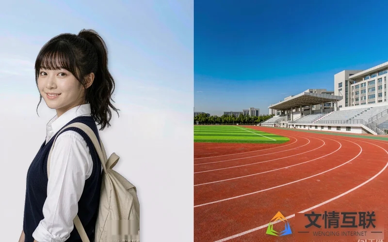专升本校园青春示意图