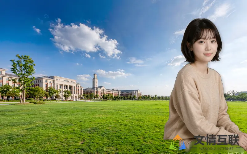 专升本校园风光示意图