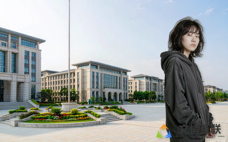 专升本校园风光示意图